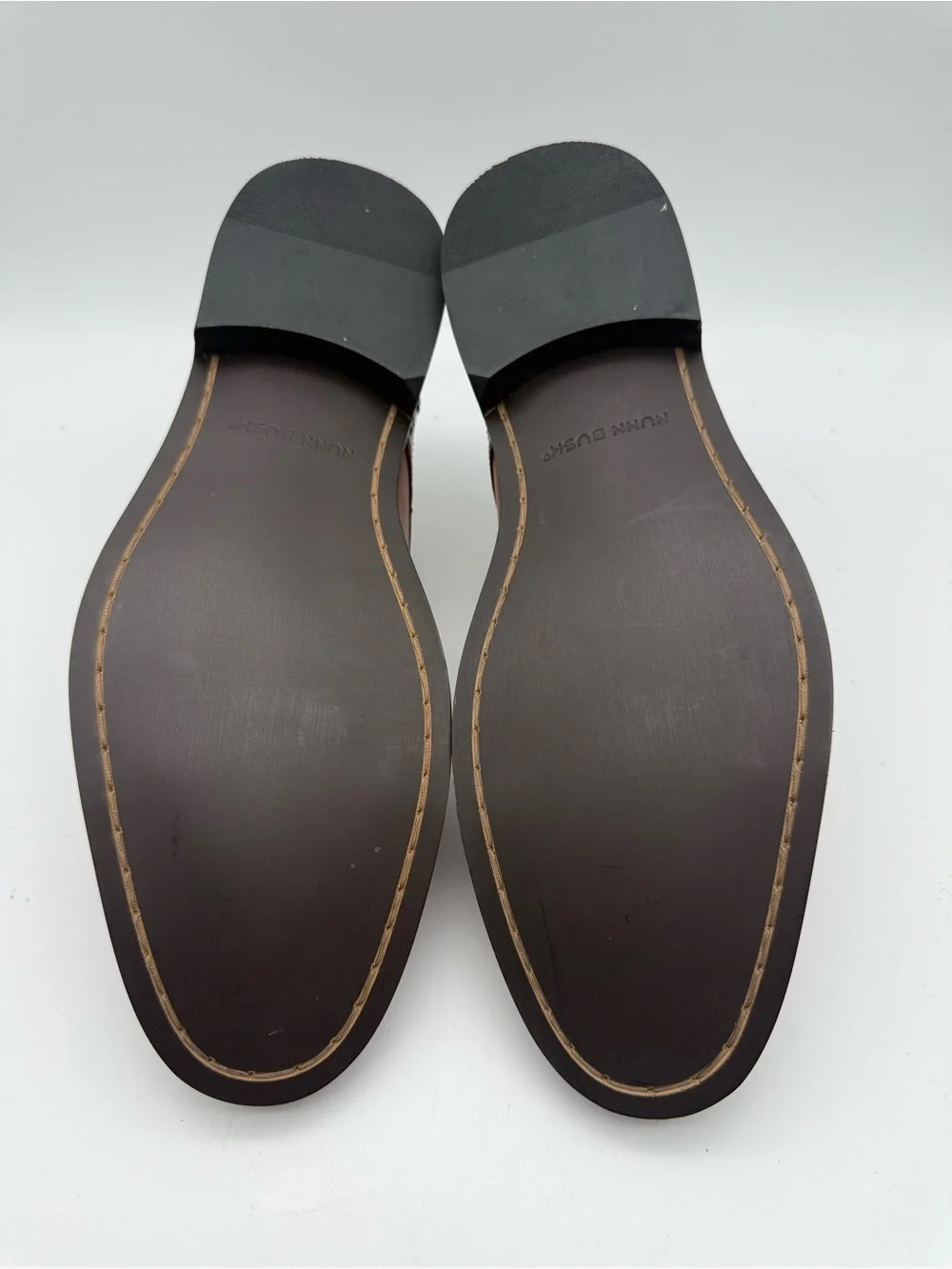 BRAND NEW Nunn Bush Norcross Comfort Gel Cognac Leather 84526-221 Size 9.5 M